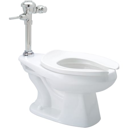 Zurn EcoVantage 1.28 GPF One Piece Elongated Toilet with Left Hand Lever - Less Seat White