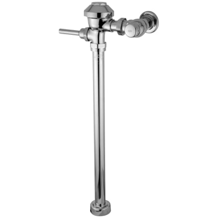 Zurn Aquaflush 6.5 GPF Exposed Service Sink Flushometer for Top Spud with Sweat Solder Kit, Stop Cap, and Cast Wall Flange Chrome