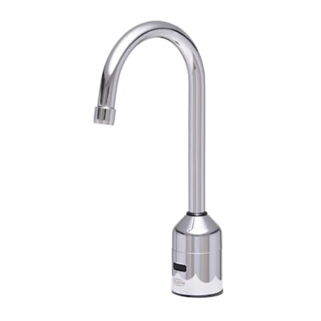 Zurn AquaSense 1.5 GPM Single Hole Bathroom Faucet with Gear-Driven Ceramic Cartridge and Temperature Mixing Valve Chrome Plated