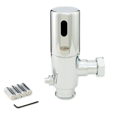 Zurn EcoVantage 0.125 GPF ZTR Exposed Sensor Piston Flushometer Valve Body for Top Spud Polished Chrome