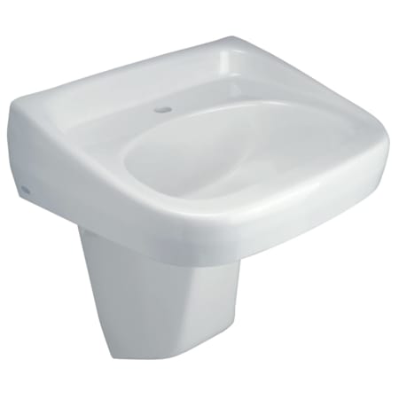 Zurn 21-1/2" x 18-1/4" Dual Mount Bathroom Sink with 4" Centers N/A