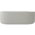 A and E Bath and Shower Broxton 66-7/8" Free Standing Acrylic Soaking Tub with Center Drain, Drain Assembly, and Overflow White