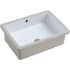 A and E Bath and Shower Isla 21-5/8" Rectangular Ceramic Undermount Bathroom Sink with Overflow and White