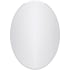 A and E Bath and Shower Oldport 20" W x 28" H Oval Frameless Bathroom Mirror N/A