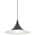 Access Lighting Cove 18" Tall LED Wall Sconce Black / White