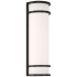 Access Lighting Cove 24" Tall LED Wall Sconce Black / White