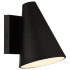 Access Lighting Solano 8" Tall LED Wall Sconce Black