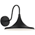 Access Lighting Pella 11" Tall LED Outdoor Wall Sconce Black / White