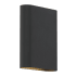 Access Lighting Lux 8" Tall LED Wall Sconce- 3000K Black / Frosted