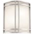 Access Lighting Artemis 2 Light 12" Wide ADA Compliant Wall Sconce with Opal Glass Shades Satin / Opal