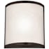 Access Lighting Artemis Basic 2 Light 11" Tall Wall Sconce Brushed Steel / Opal