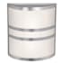 Access Lighting Artemis Centro 2 Light 11" Tall Wall Sconce Brushed Steel / Opal