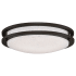 Access Lighting Sparc 14" Wide LED Flush Mount Bowl Ceiling Fixture Bronze / Starry