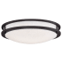 Access Lighting Sparc 16" Wide LED Flush Mount Bowl Ceiling Fixture Bronze / Starry