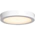 Access Lighting Ulko Exterior 9" Wide LED Flush Mount Ceiling Fixture White