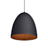 Access Lighting Nostalgia 12" Wide Pendant Matte Black