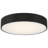 Access Lighting Como 22" Wide LED Flush Mount Drum Ceiling Fixture Black
