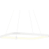 Access Lighting Ravello 24" Wide LED Linear Chandelier Matte White