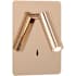 Access Lighting Villa 8" Tall LED Wall Sconce Gold