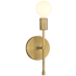 Access Lighting Iconic II G 11" Tall LED Wall Sconce Antique Brushed Brass