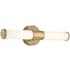Access Lighting Retreat 18" Wide LED Bath Bar Antique Brushed Brass / Opal