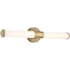 Access Lighting Retreat 24" Wide LED Bath Bar Antique Brushed Brass / Opal