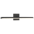 Access Lighting Float 25" Wide LED Bath Bar Matte Black / White