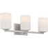 Access Lighting Sienna 21" Wide LED Vanity Light Brushed Steel