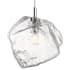 Access Lighting Boulder 7" Wide LED Mini Pendant- 3000K Chrome / Clear