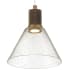 Access Lighting Port Nine 8" Wide LED Mini Pendant Antique Brushed Brass