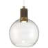 Access Lighting Port Nine 8" Wide LED Mini Pendant Antique Brushed Brass