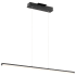 Access Lighting Float 48" Wide LED Linear Chandelier Matte Black