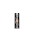 Access Lighting Multis Single Light 5-1/8" Wide Mini Pendant Black Chrome