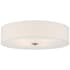 Access Lighting Mid Town 4 Light 24" Wide LED Flush Mount Drum Ceiling Fixture Antique Brushed Brass