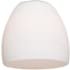 Access Lighting Cone 5" W x 5" L Glass Lighting Shade Opal