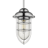 Acclaim Lighting Dylan Single Light 8" Wide Mini Pendant / Semi-Flush Ceiling Fixture Chrome
