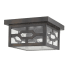 Acclaim Lighting Calvert 2 Light 9" Wide Outdoor Flush Mount Square Ceiling Fixture Oil Rubbed Bronze