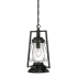 Acclaim Lighting Kero 1 Light Outdoor Lantern Pendant Matte Black