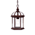 Acclaim Lighting Dover 1 Light 13.75" Height Outdoor Pendant Burled Walnut