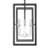 Acclaim Lighting Milbank 4 Light 10" Wide Pendant Black / White