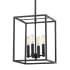 Acclaim Lighting Cobar 4 Light 10" Wide Full Sized Pendant Matte Black