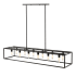 Acclaim Lighting Cobar 12 Light 60" Wide Large Chandelier Matte Black