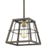 Acclaim Lighting Charley Single Light 10" Wide Mini Pendant Oil Rubbed Bronze