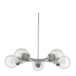 Acclaim Lighting Portsmith 5 Light 30" Wide Chandelier Polished Nickel
