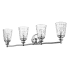 Acclaim Lighting Mae 4 Light 32" Wide Vanity Light Chrome
