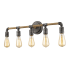 Acclaim Lighting Grayson 5 Light 28" Wide Bathroom Vanity Light Antique Gray