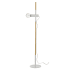 Acclaim Lighting Hilyte 55" Tall Boom Arm Floor Lamp White