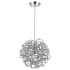 Acclaim Lighting Mingle 12" Wide Abstract Pendant Polished Chrome