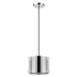 Acclaim Lighting Zoom 9" Wide Mini Pendant Polished Stainless Steel