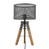 Acclaim Lighting Capprice 20" Tall Tripod Table Lamp Matte Black